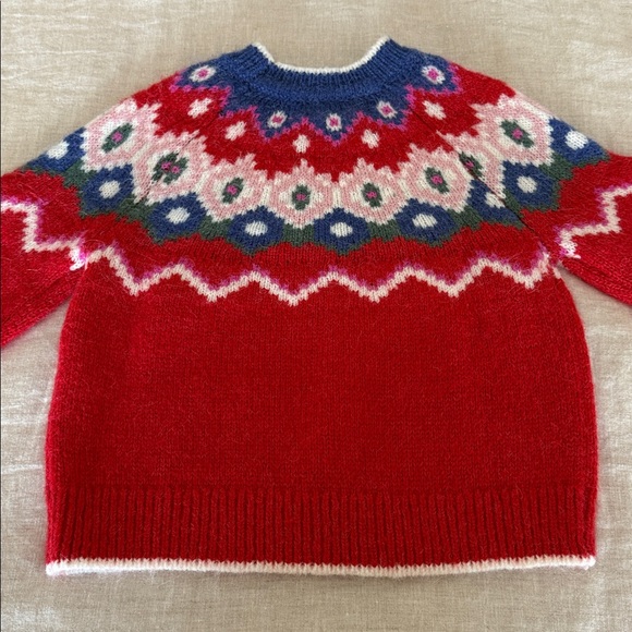 Mini Boden Vibrant Fair Isle Sweater - Picture 6 of 10